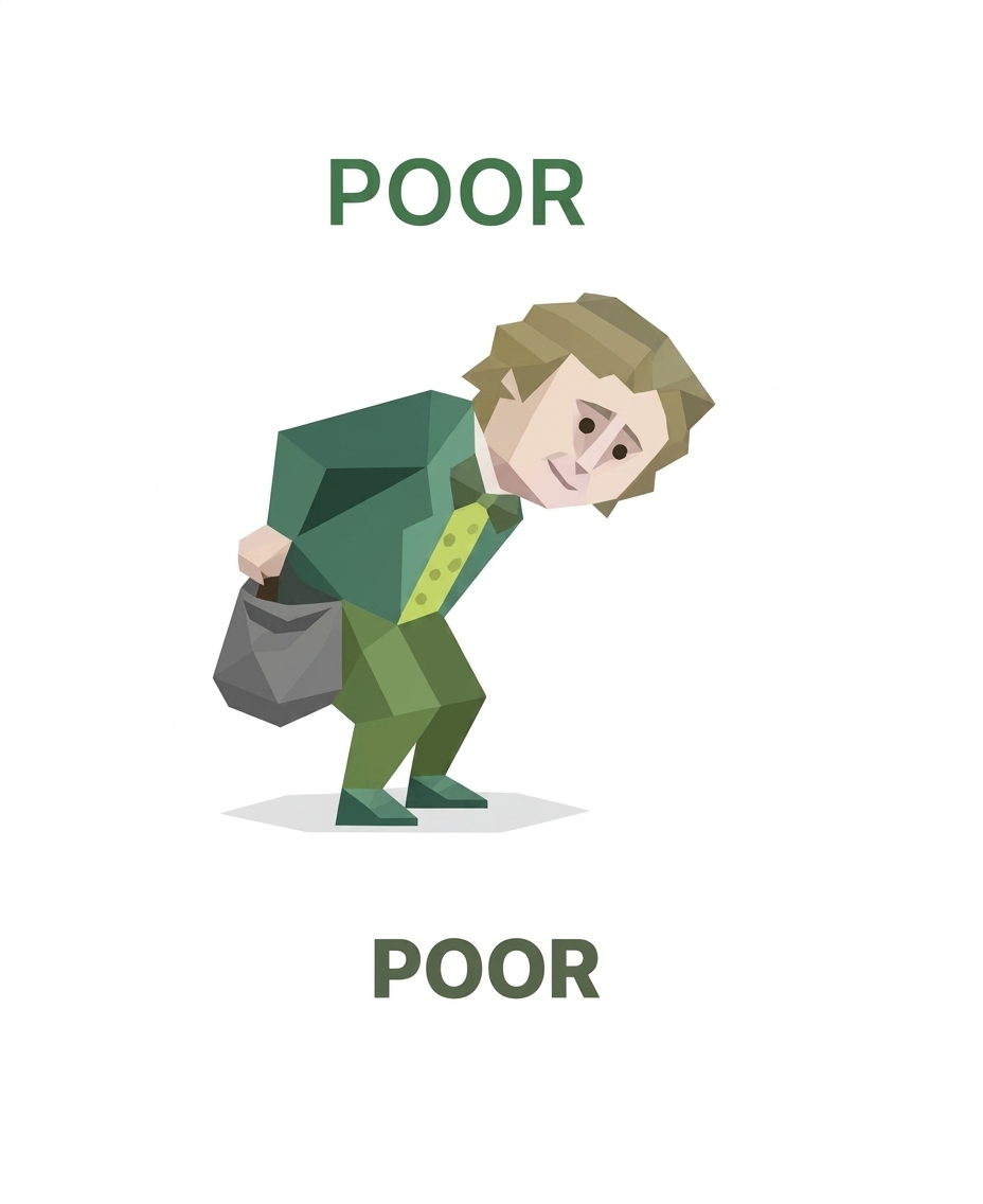 贫困者 人格插图